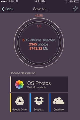 PikUp Pro - Backup Social Photo screenshot 3