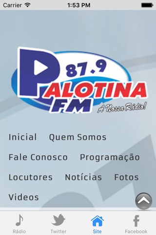 Rádio Palotina FM screenshot 2