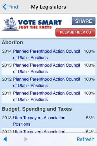 MyLegis : Utah — Find your Legislators & Legislative Districts screenshot 4