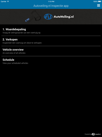 Verkoop App Autoveiling.nl - náhled