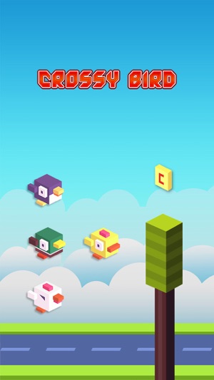 Tiny Crossy Bird Escapes From The Impossible Block World(圖1)-速報App