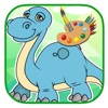 Dinosaurs Coloring Book For Kids Game Version
