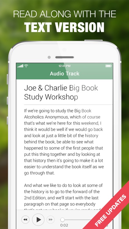 AA Joe & Charlie Big Book Work screenshot-4