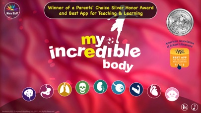 My Incredible Body - A Kid's App to Learn about the Human Bodyのおすすめ画像1