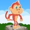 Clumsy Monkey Jungle Race - cool sky racing arcade game
