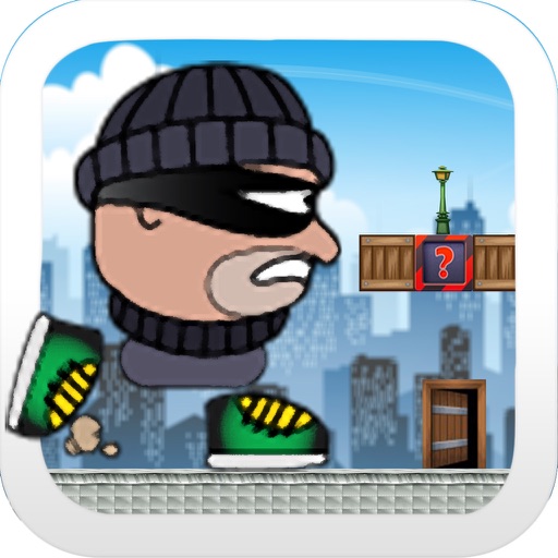 Furtive Man Jumping -  Run, Jump, Fall & Die iOS App