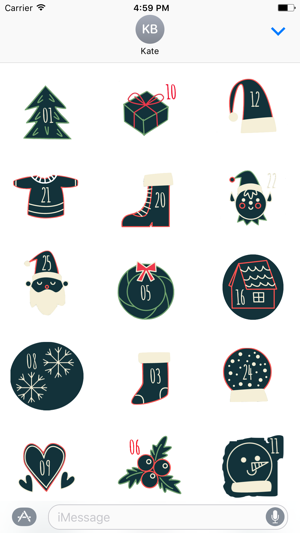 Christmas Advent Calendar - Fc Sticker(圖1)-速報App