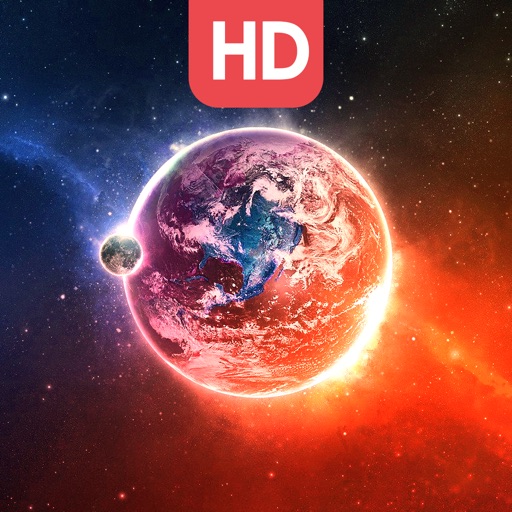 Galaxy Space Wallpapers HD - Cool Space Themes iOS App