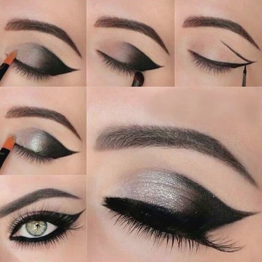 makeup eyeshadow looks step by step