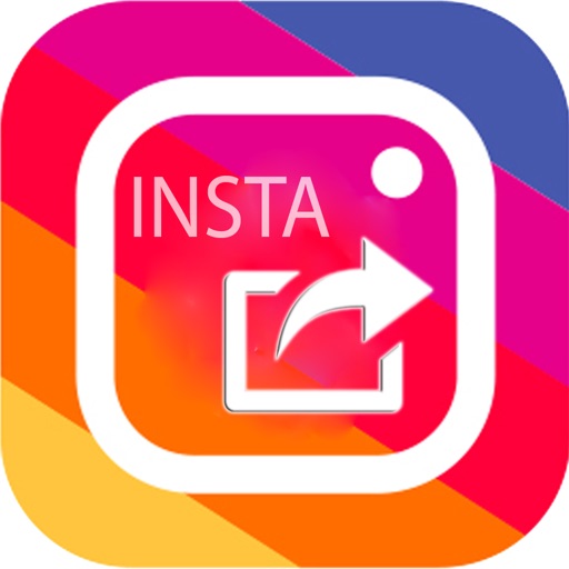 InstaShare for Instagram - Share Pics / Vdos of Instagram INSTANTLY! icon