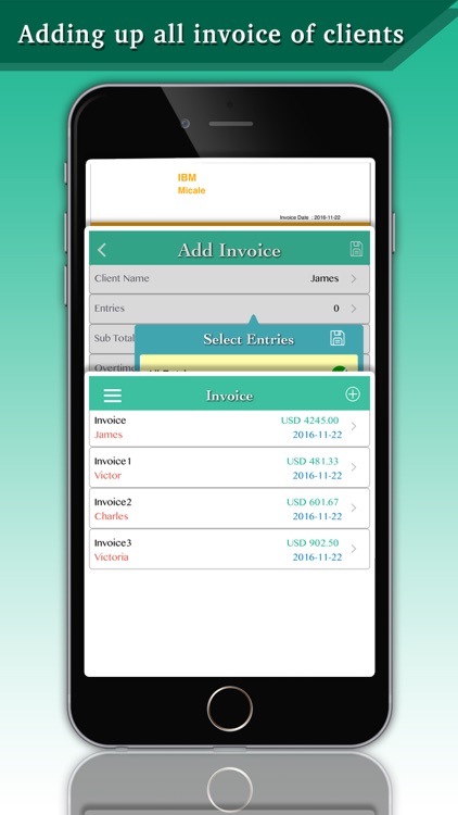 Hours Logger - Invoices & Client Billing screenshot-3