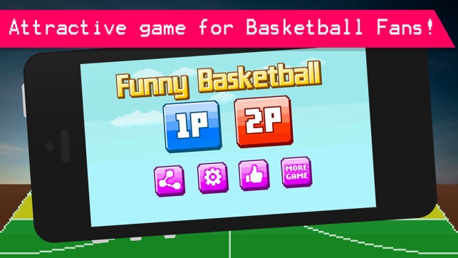 Funny Bouncy Basketball - Fun 2 Player Physics(圖3)-速報App