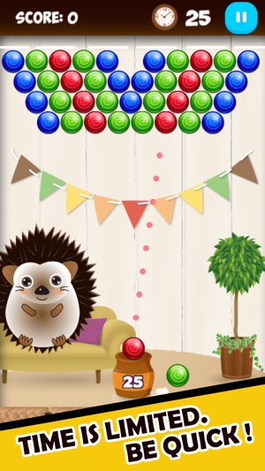 Hedgehog Bubble Shooter(圖2)-速報App