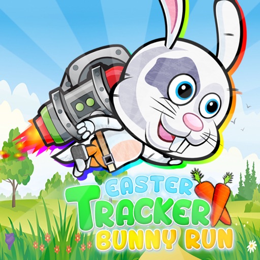 Easter Bunny Tracker Run Icon