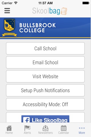 Bullsbrook College - Skoolbag screenshot 4