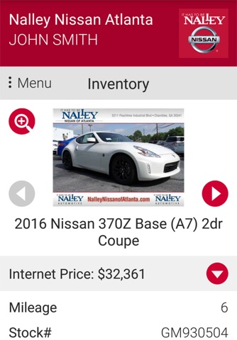 Nalley Nissan Atlanta screenshot 2