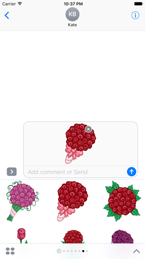 Floral Bouquet Stickers for iMessage(圖4)-速報App