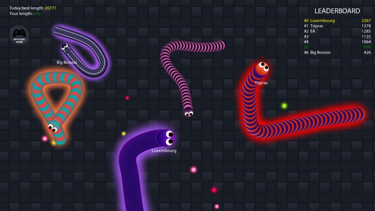 Snake.io - Worm.io - Agar Slither Snake Battle