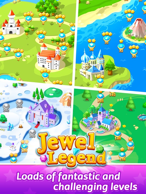Jewel Legend : Match 3 Games screenshot-4