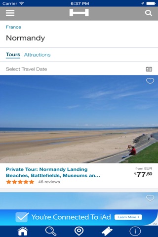 Normandy Hotels + Compare and Booking Hotel for Tonight with map and travel tour screenshot 2