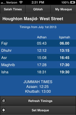 MasjidNow Muslim Prayer Times screenshot 4