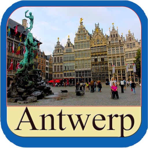 Antwerp Offline City Travel Guide icon