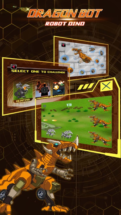 Dragon Bot: Robot Dinosaur& Mythical Animals - Trivia & Funny Puzzle & Dragon Game screenshot-3