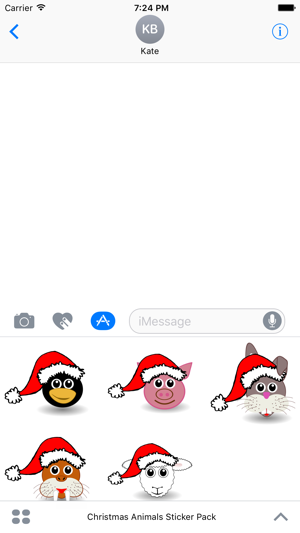 Christmas Animals Stickers Pack(圖2)-速報App