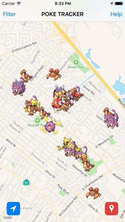 pokemon go live map browser