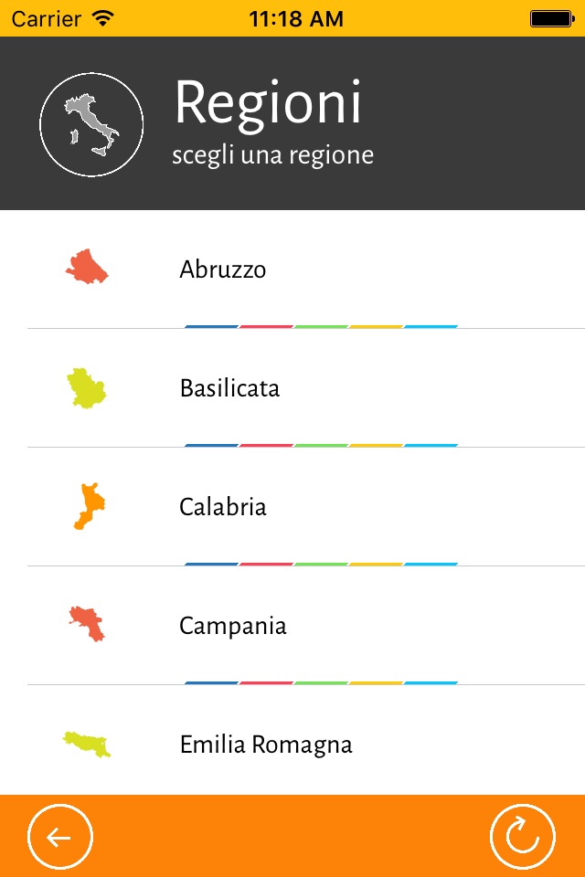 TPhone Itinerari Eventi Italia screenshot 2