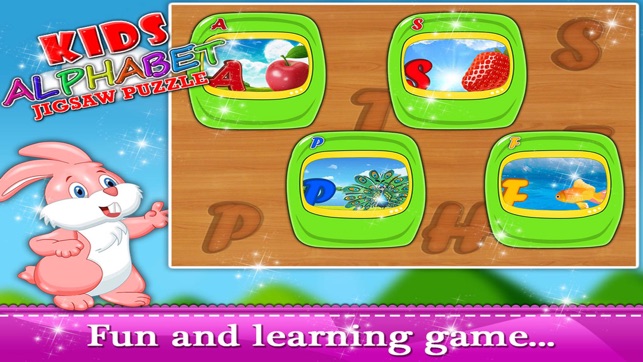 Kids Alphabet Jigsaw Puzzle(圖2)-速報App