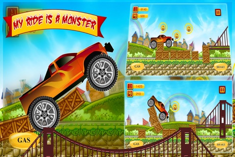 Turbo Car Hill Race Stunts screenshot 3