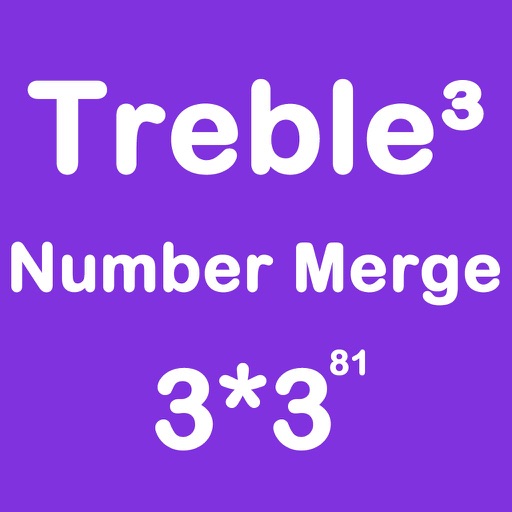 Number Merge Treble 3X3 - Playing With Piano Sound And Sliding Number Block Icon