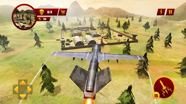 Drone Attack Simulator 3D – Air Force UAV Strike Against WW2 Terrorists screenshot-3