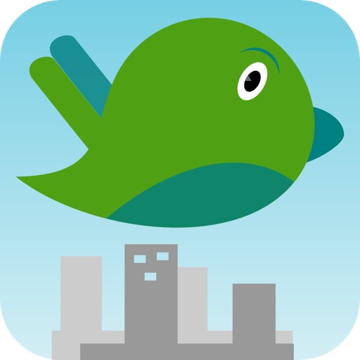 Bird in City Icon