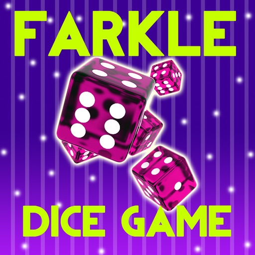 Kpm Farkle Roller Dice - Triple Six Round Des Casino Betting Winning Game Icon