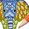 Best app for coloring book therapy and relaxing