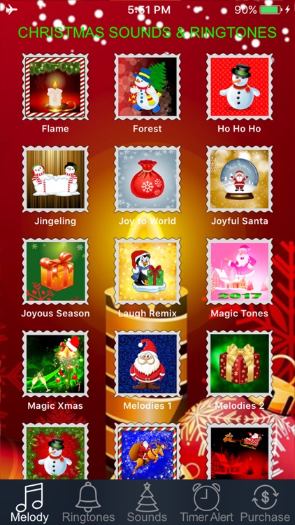 Christmas Soundboard Button & Xmas Ringtones Box