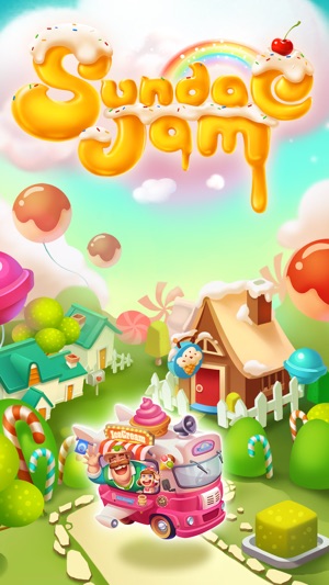 Icecream Sundae Jam - FREE Match 3 Puzzle & Arcade Game(圖1)-速報App