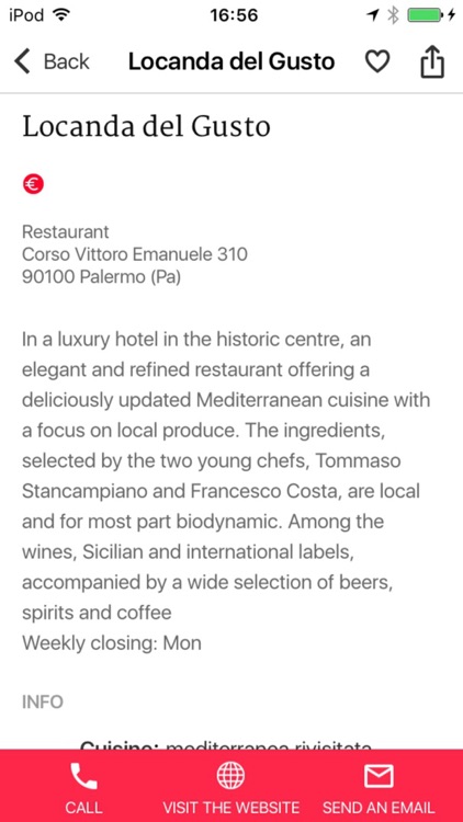 Italy – Restaurants by Touring