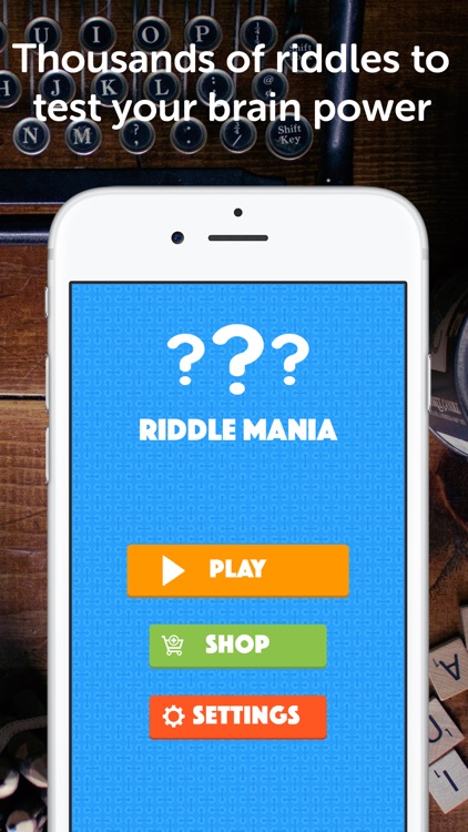 Riddle Mania - Word guess game