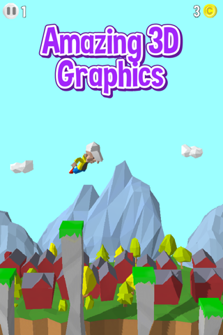 Flippin Eck - Endless Arcade Jumper screenshot 2