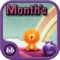 Educational app for Kids to Learn reading month names