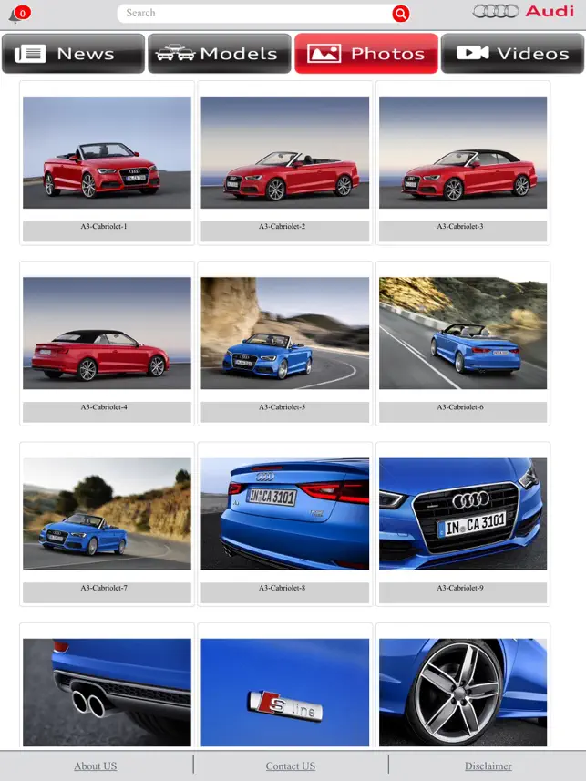 Captura 1 Audi Media App iphone