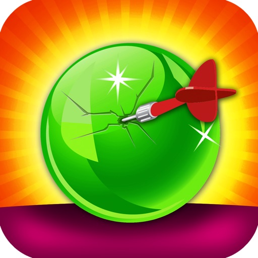 Bubble Dart Sniper: Sharp Shooter - Carnival Game Master (For iPhone, iPad, iPod) Icon