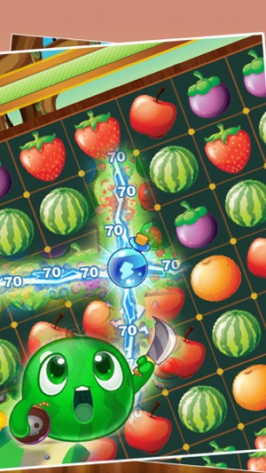 Crazy Garden Mania - Angry Fruit Match 3(圖2)-速報App