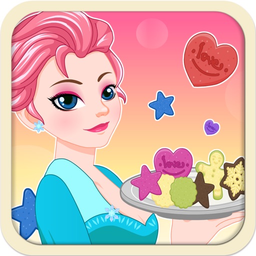 Cooking Valentine cookies-cook games Icon