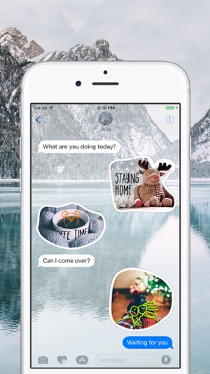 Hello Winter Stickers Pack(圖3)-速報App