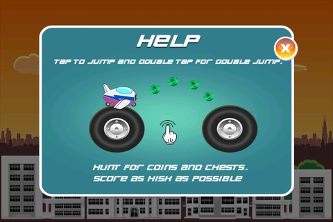 Air Plane Sky Race Adventure - top racing and jumping game screenshot 3