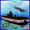 Experience the best of submarine games with this top police boat simulator depicting a flying submarine in one of the best police boat games